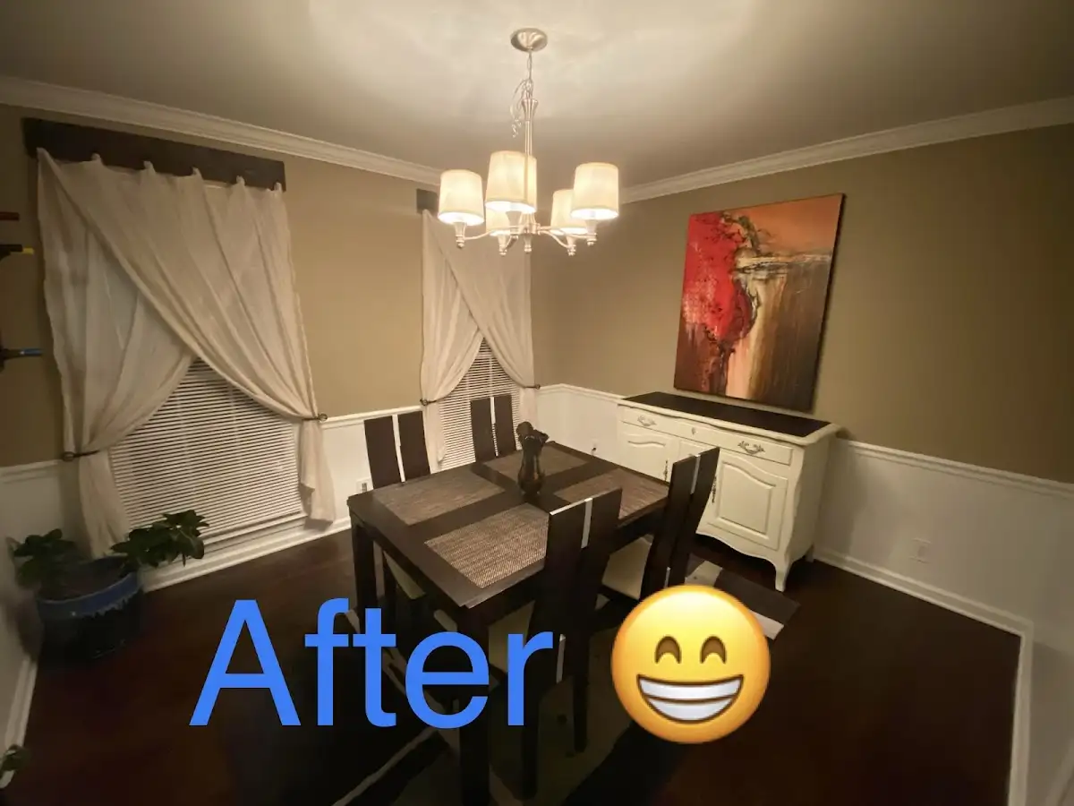 Professional dining room restoration after water damage in Powell